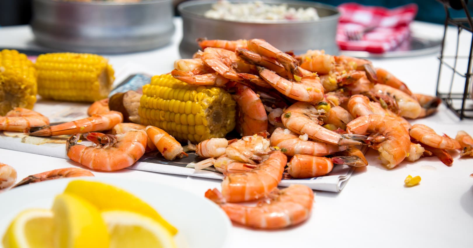 Shrimp Boil at Mister Gregory's team