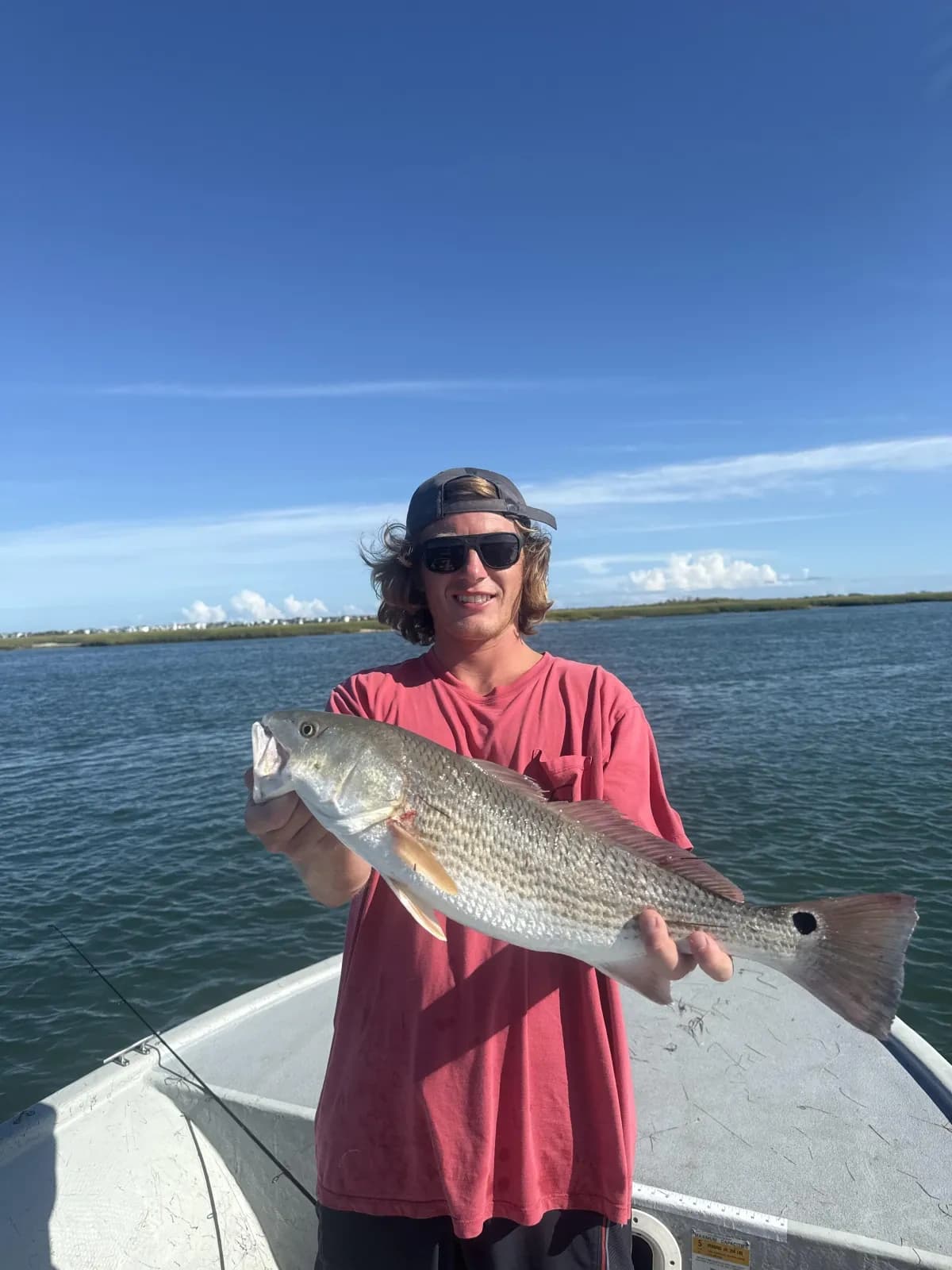 Night Inshore Fishing Charter in Hampstead and Surf City: Red Drum, Trout & Sheepshead