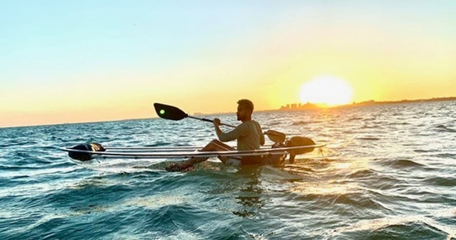 Kayaking in Miami Beach with Get Up and Go Kayaking