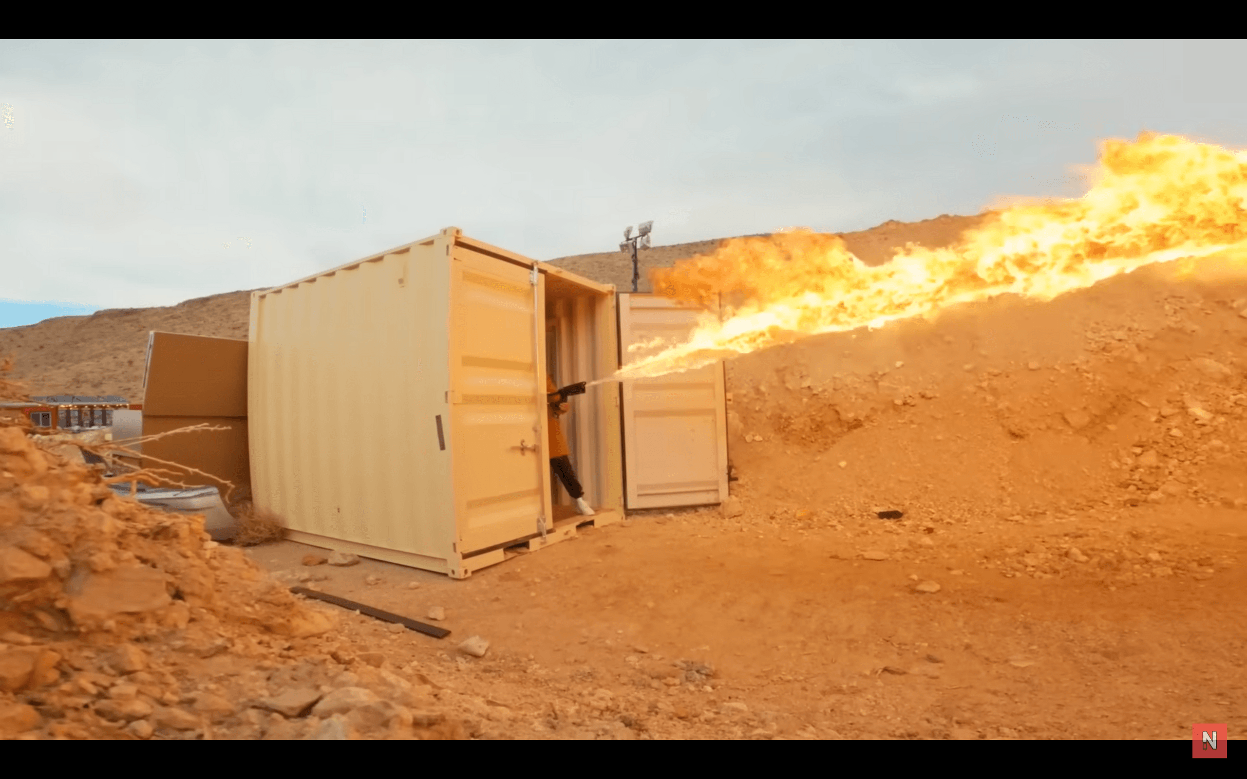 Flamethrower Experience in Las Vegas, Nevada