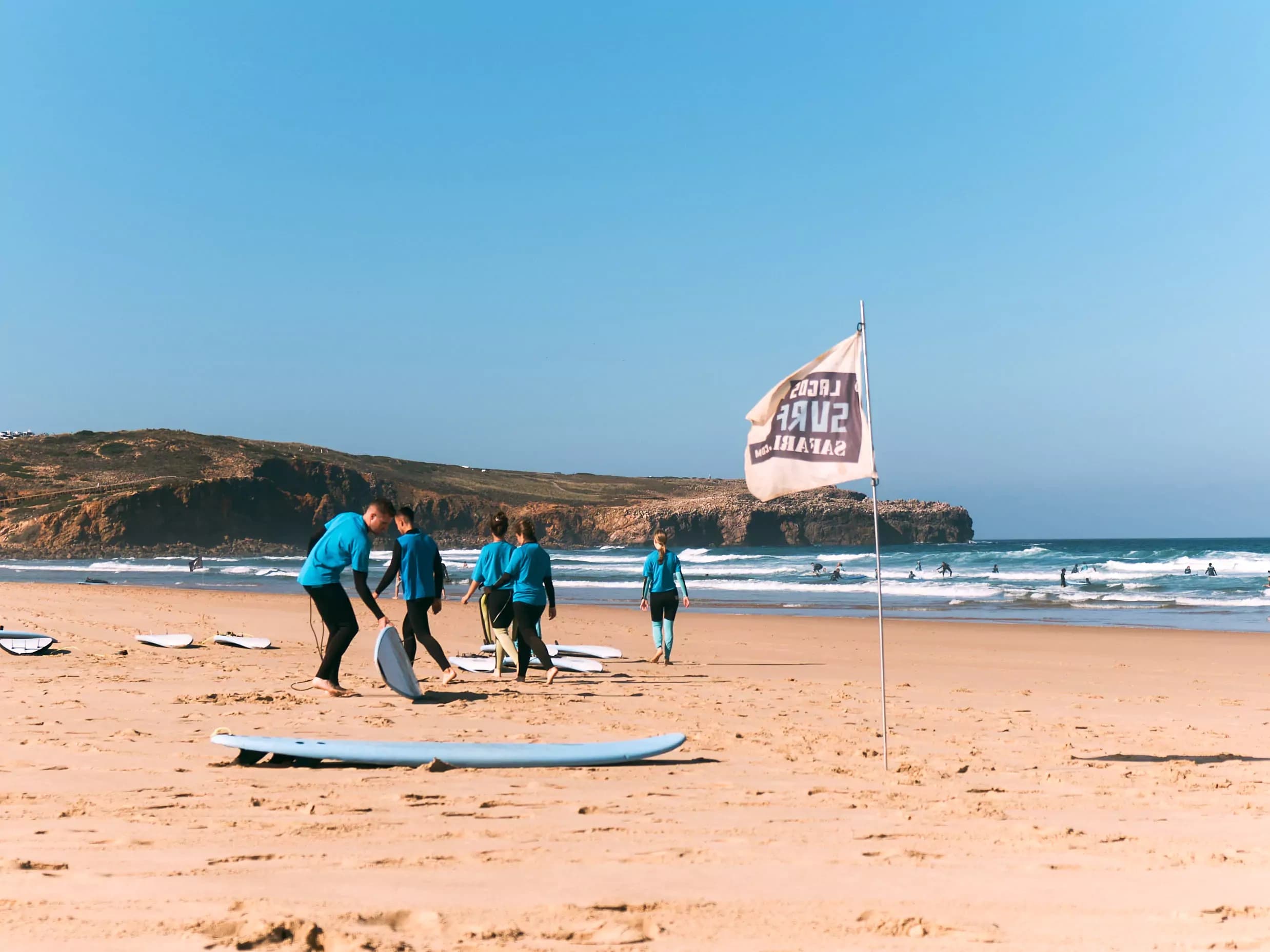 Lagos Group Surf Lessons: 5-Hour Progression on Meia Praia and West Coast