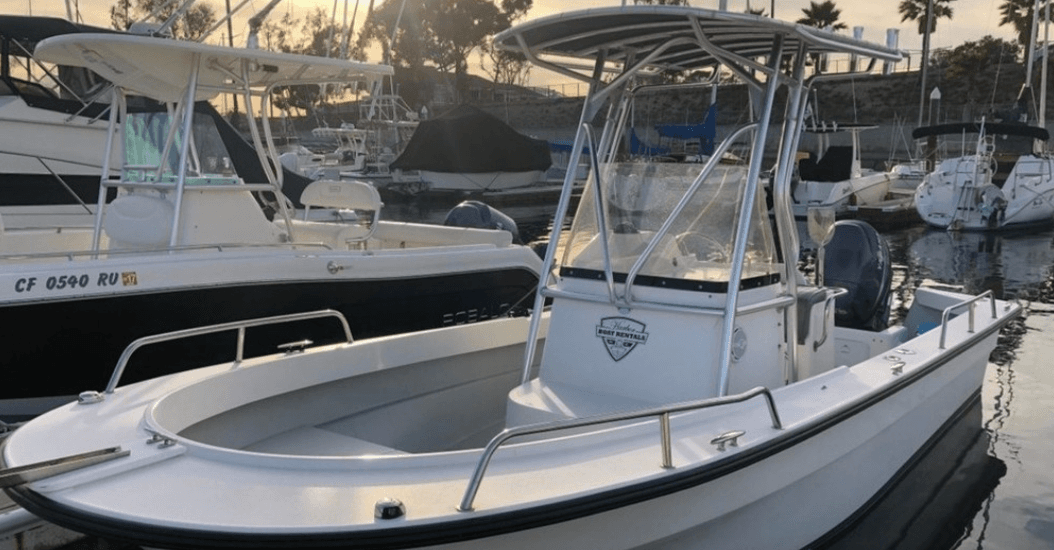 Full Day 21' Maritime Boat Rental in Dana Point