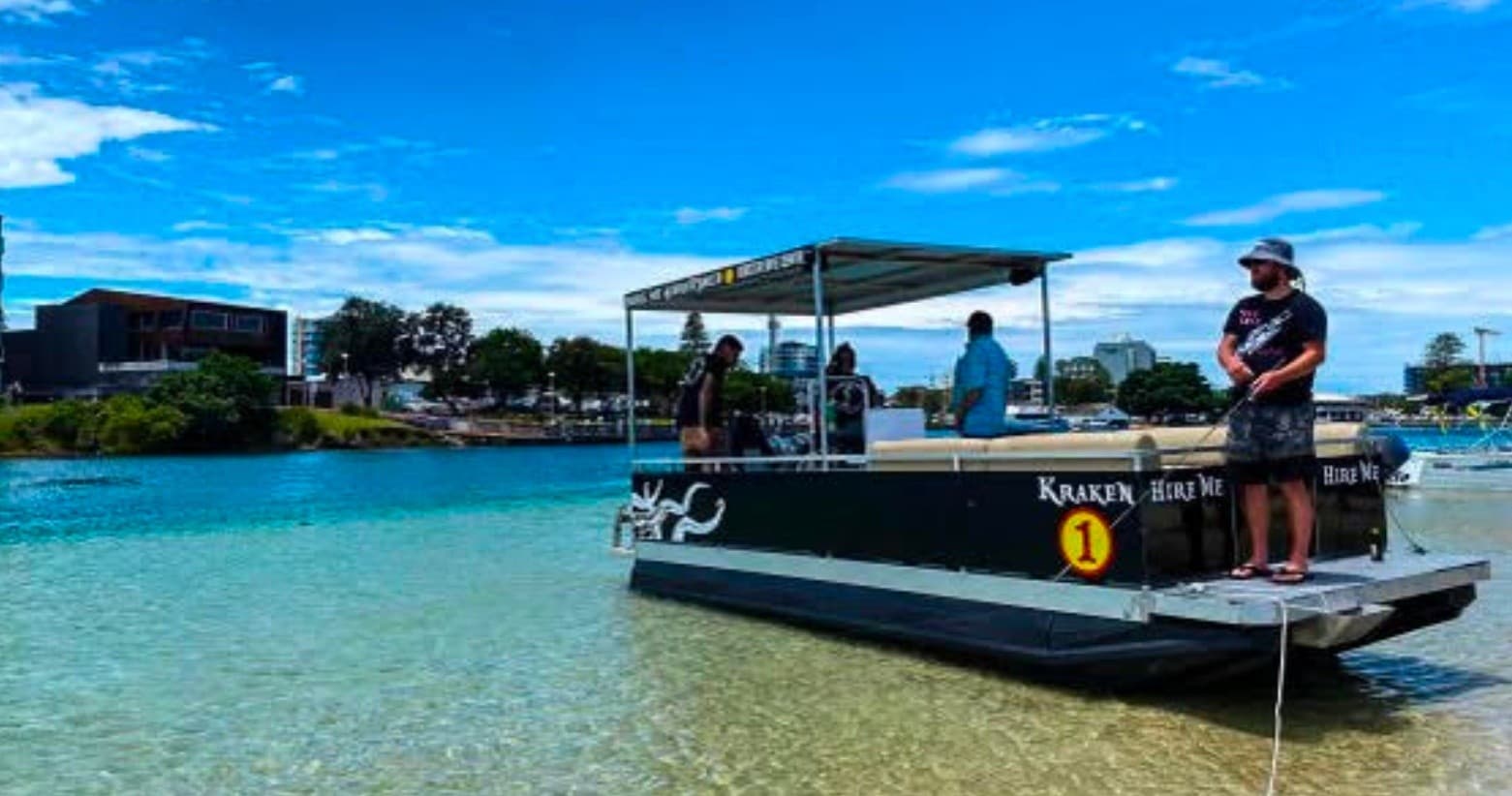 Luxury BBQ Pontoon Boat Cruises on Forster Waters