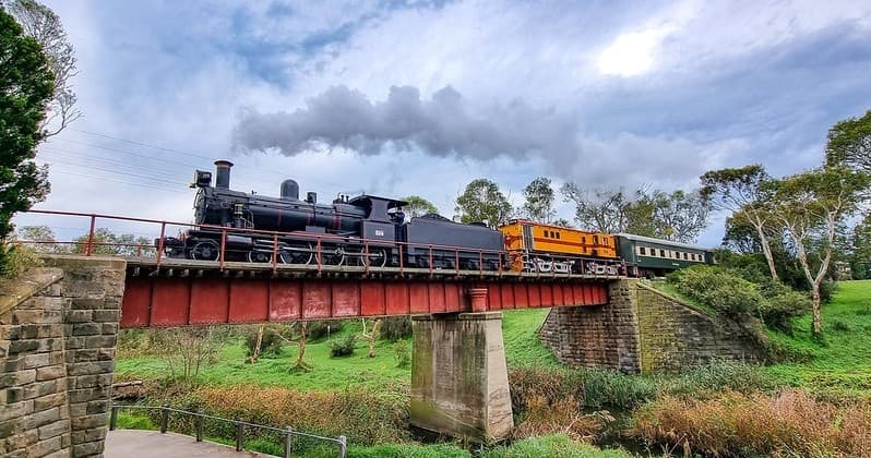 Heritage Train Ride in Mt Barker with The Highlander