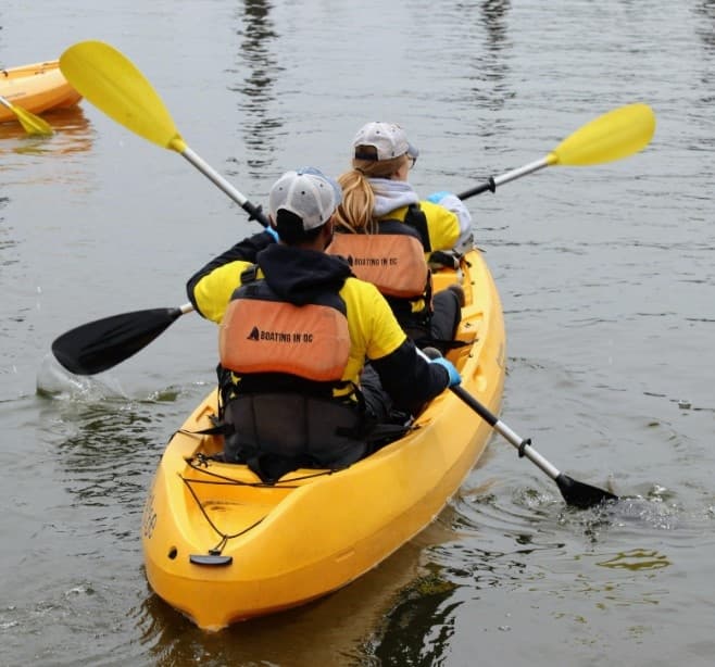 Double Kayak Rental Adventure at The Wharf, Washington DC