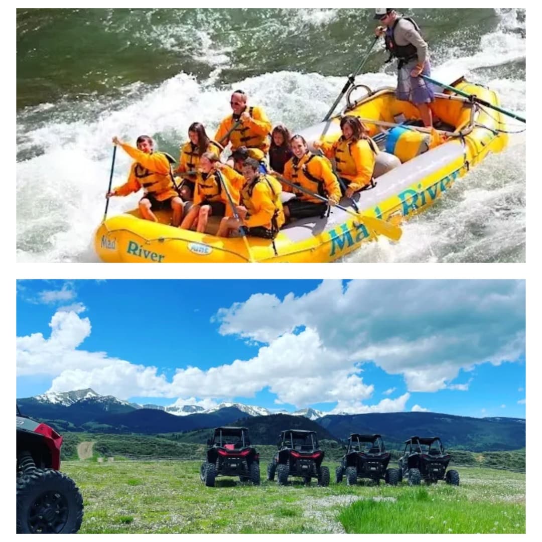 Dirt & Surf Combo: UTV Trails and Snake River Rafting in Jackson Hole