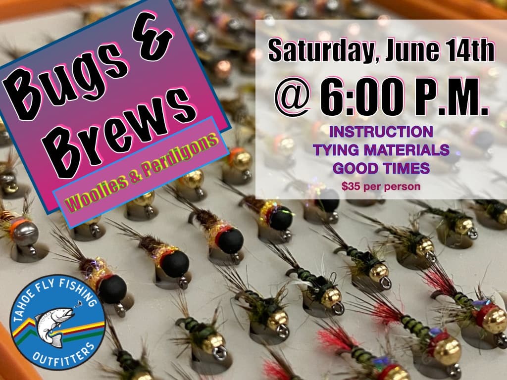 Master Fly Tying at The Cutthroat Tavern: Spring Chubbies for Sierra River Anglers