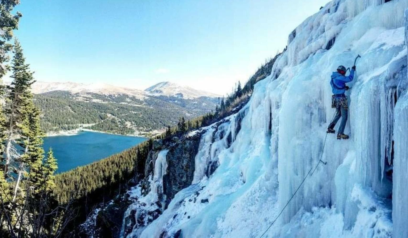 Guided Ice Climb Half-Day in Silverthorne, CO