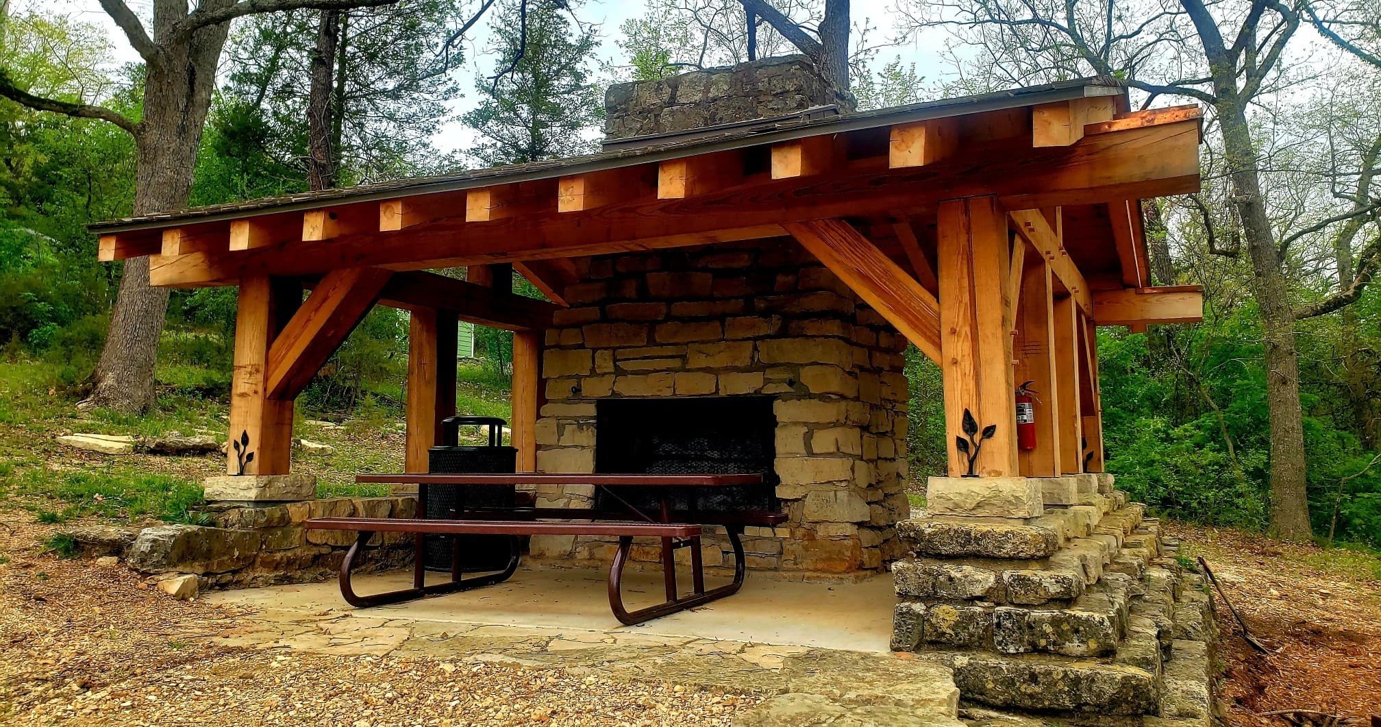 Sal Wilson Pavilion Rental in Eureka Springs for Community & Reflection