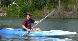Kayaking Noosa River with Terrace Marina T Boat Hire