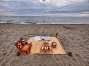 Sunset Dune Picnic Near Pisa — Private Tuscan Beach Experience