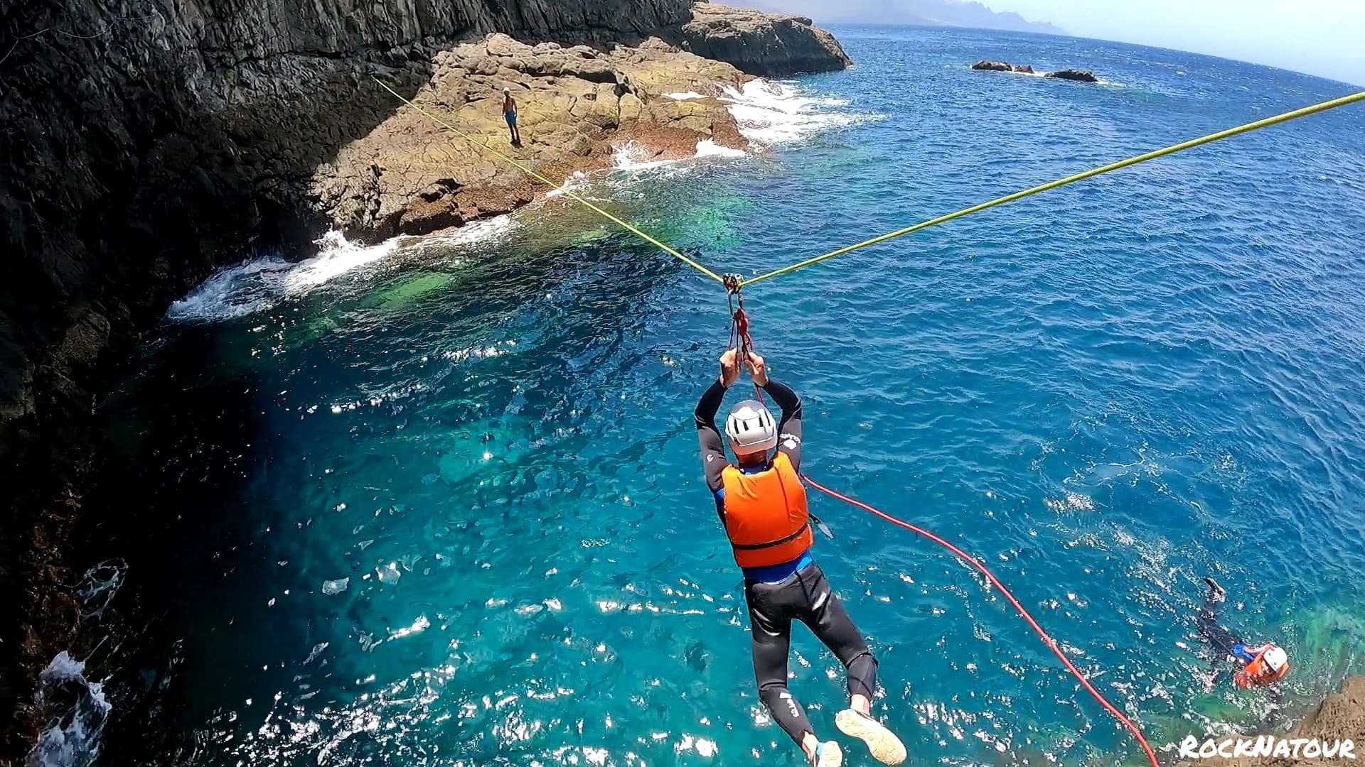 Thrill-Seeker's Guide to Coasteering on the Volcanic Ocean Cliffs of Agaete, Canary Islands