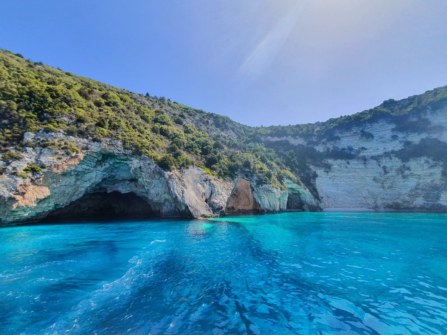 Paxos & Antipaxos Caves Cruise from Lefkimmi: Swim, Snorkel & Explore photo 2
