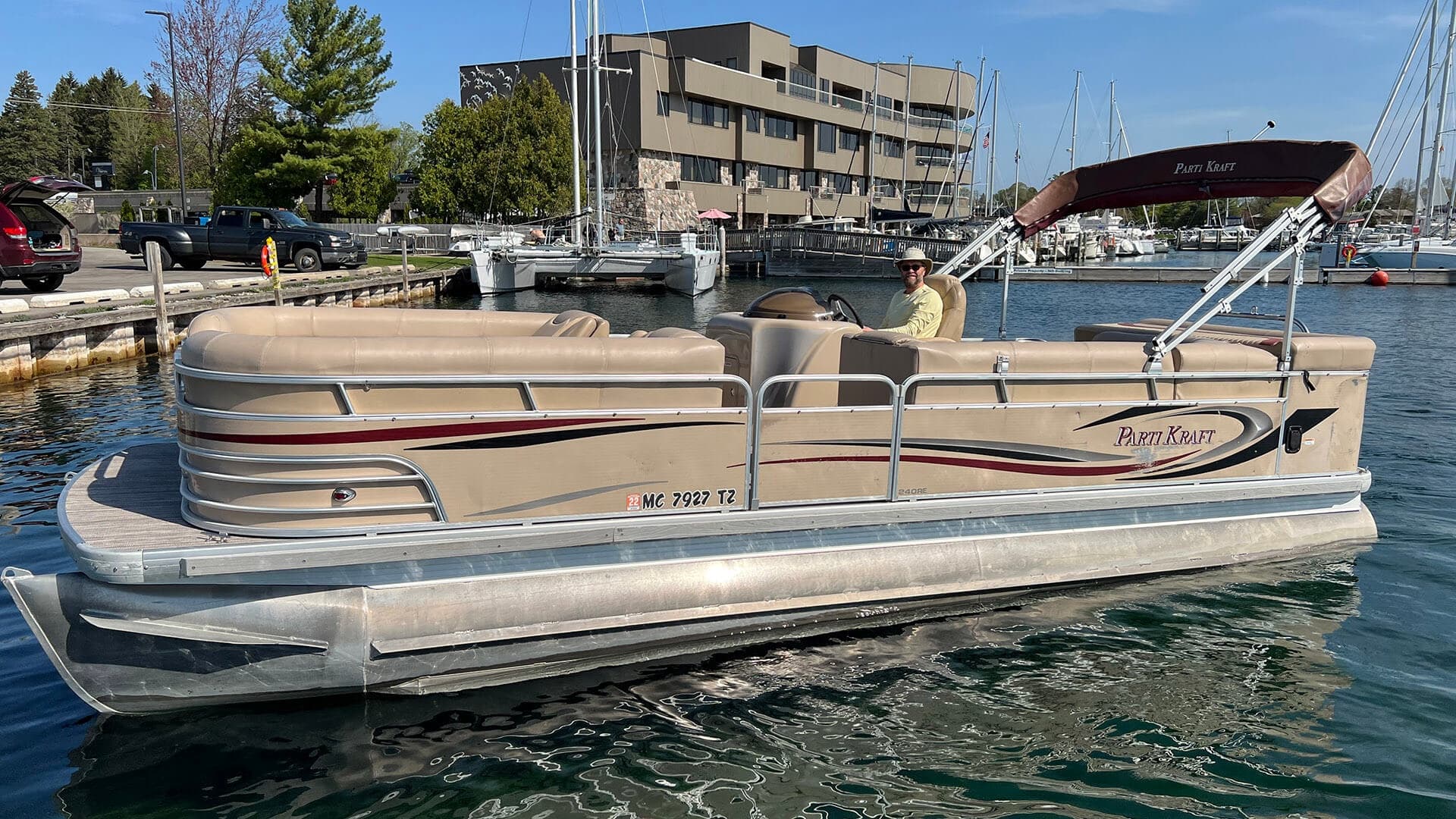 Party Kraft Pontoon Rentals in Traverse City, MI