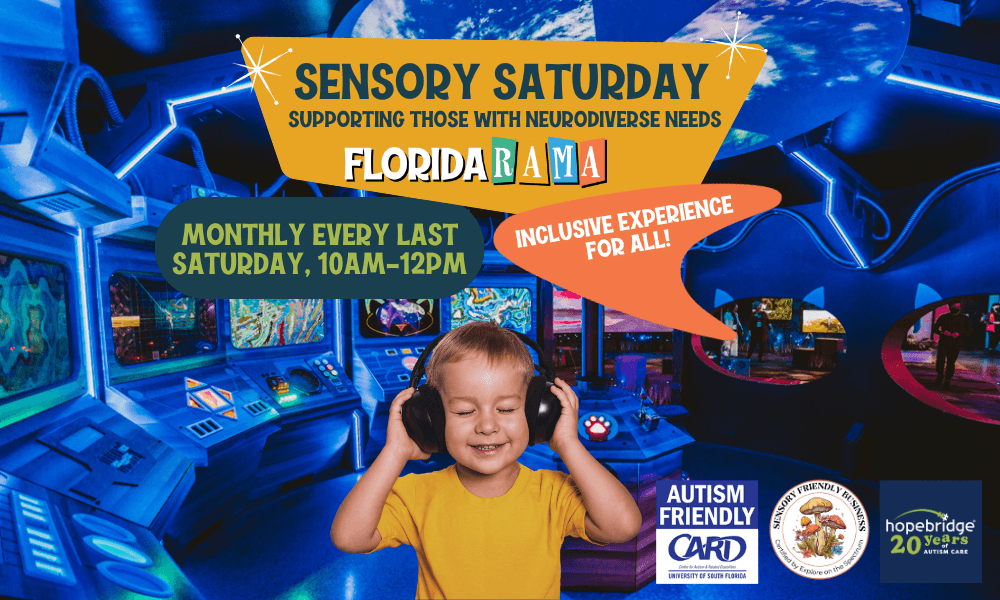 Sensory Saturdays at FloridaRAMA in St. Petersburg