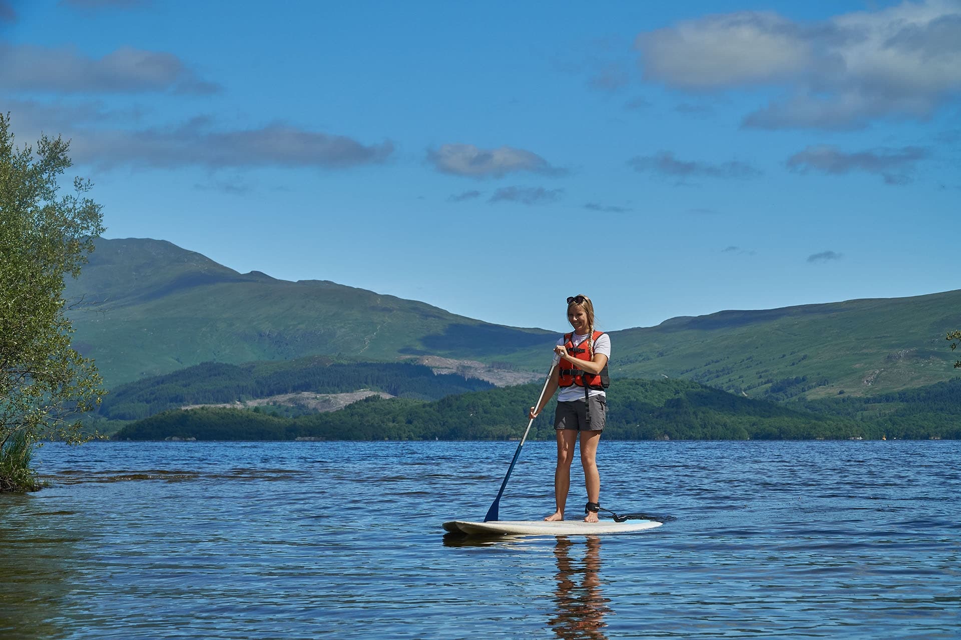 Water Activities & Paddleboarding at Loch Lomond Shores