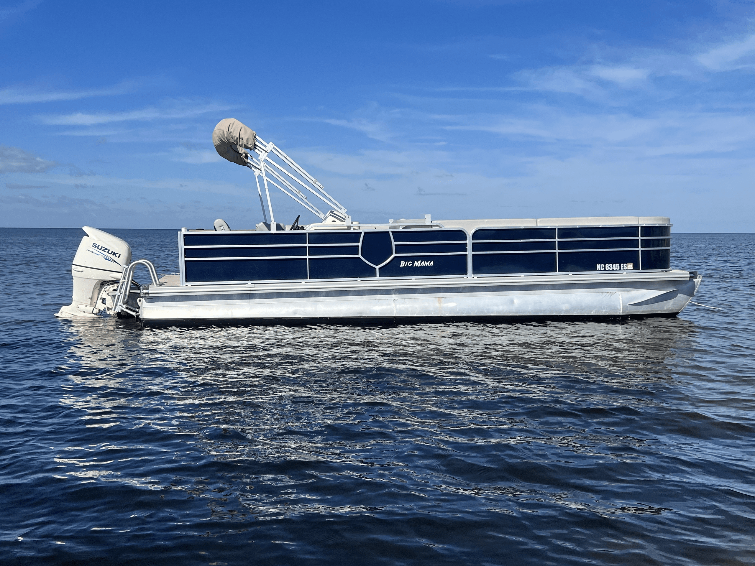 Cruise the Outer Banks with BIG MAMA: Premier Yamaha Boat Rental in Waves, NC