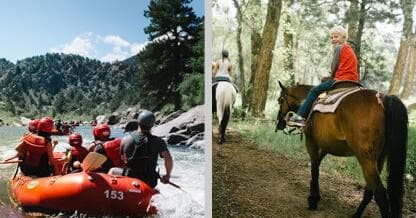 Browns Canyon Raft + Horseback