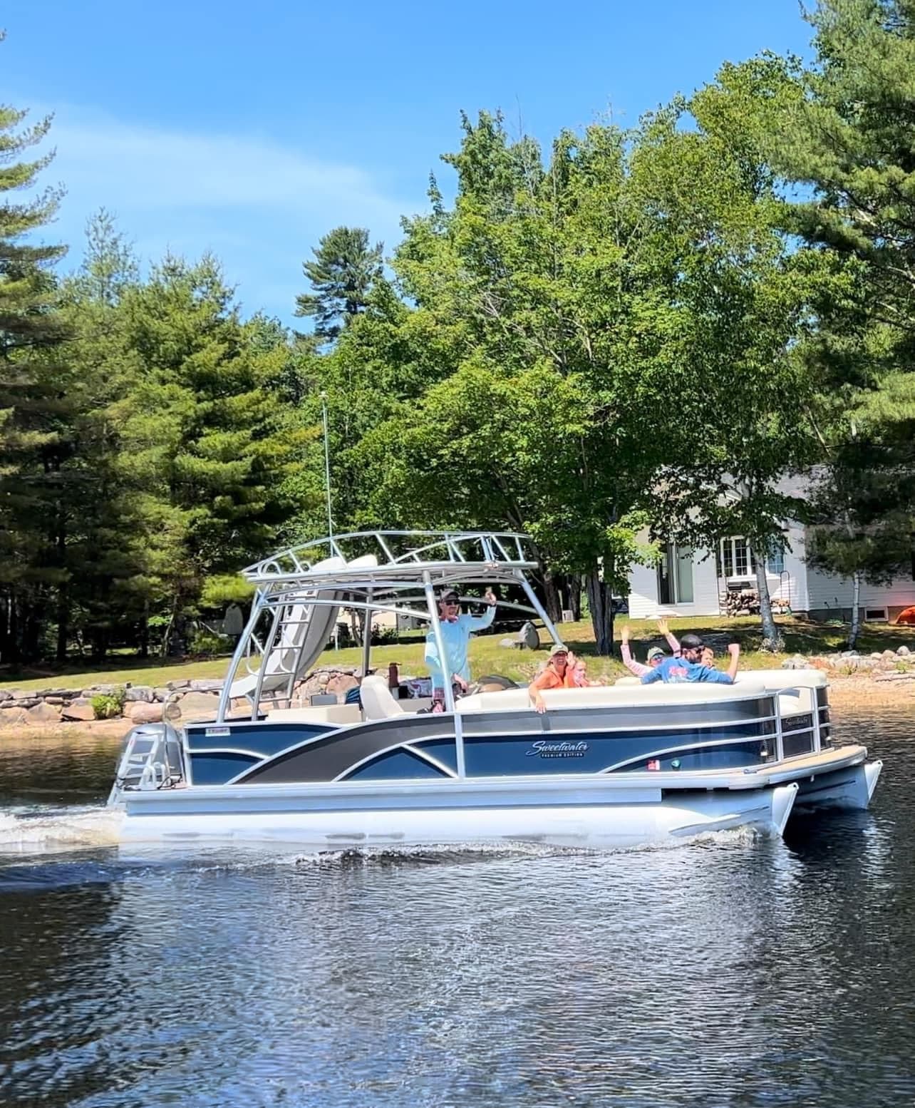 Water Activities at Sebago Lake with Sweetwater Double Decker