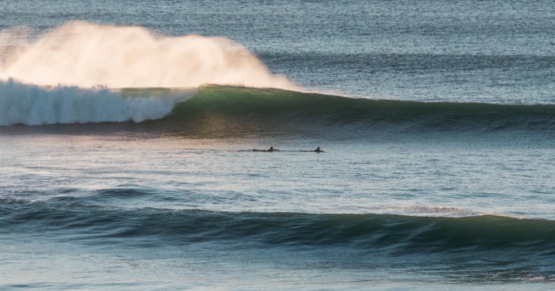 Group Surfing Lessons at Otter Rock, Oregon