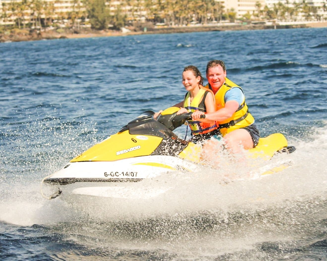 Volcanic Coast Jet Ski Safari: Sea-Doo Sparks in Puerto del Carmen