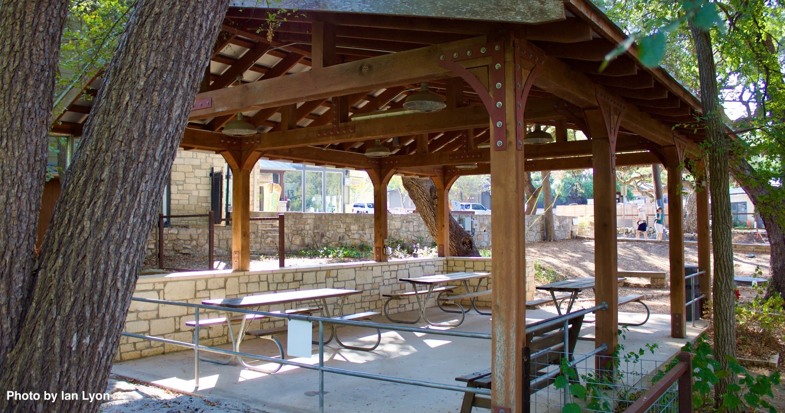 Outdoor Event Venue at Martha Knies Pavilion in Wimberley