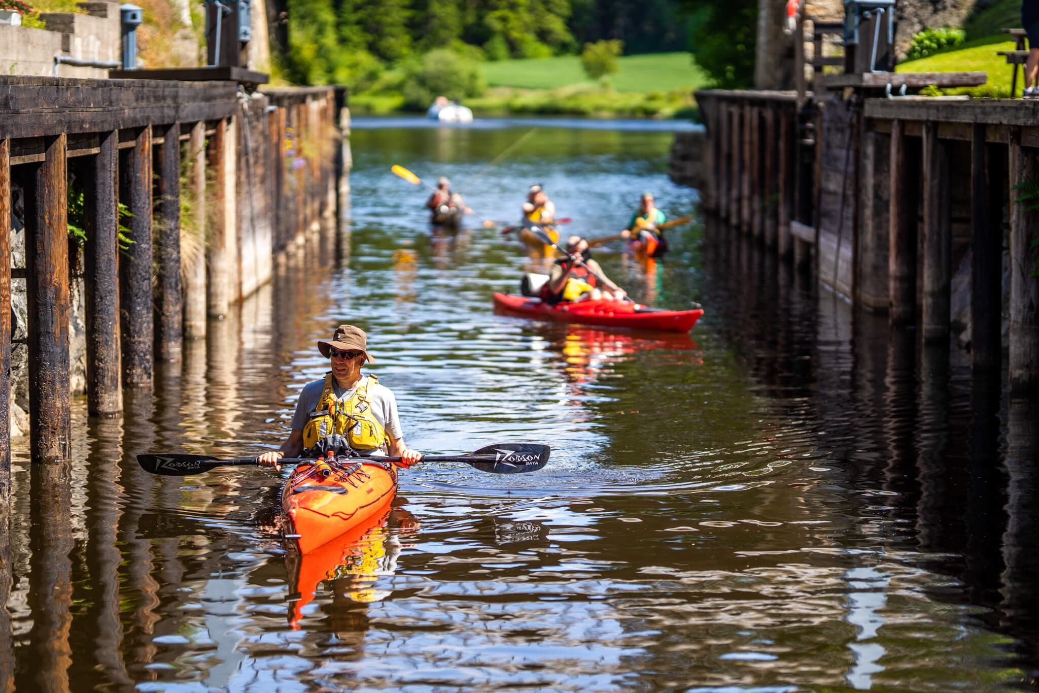Kayaking the Historic Haldenkanalen with WildOslo