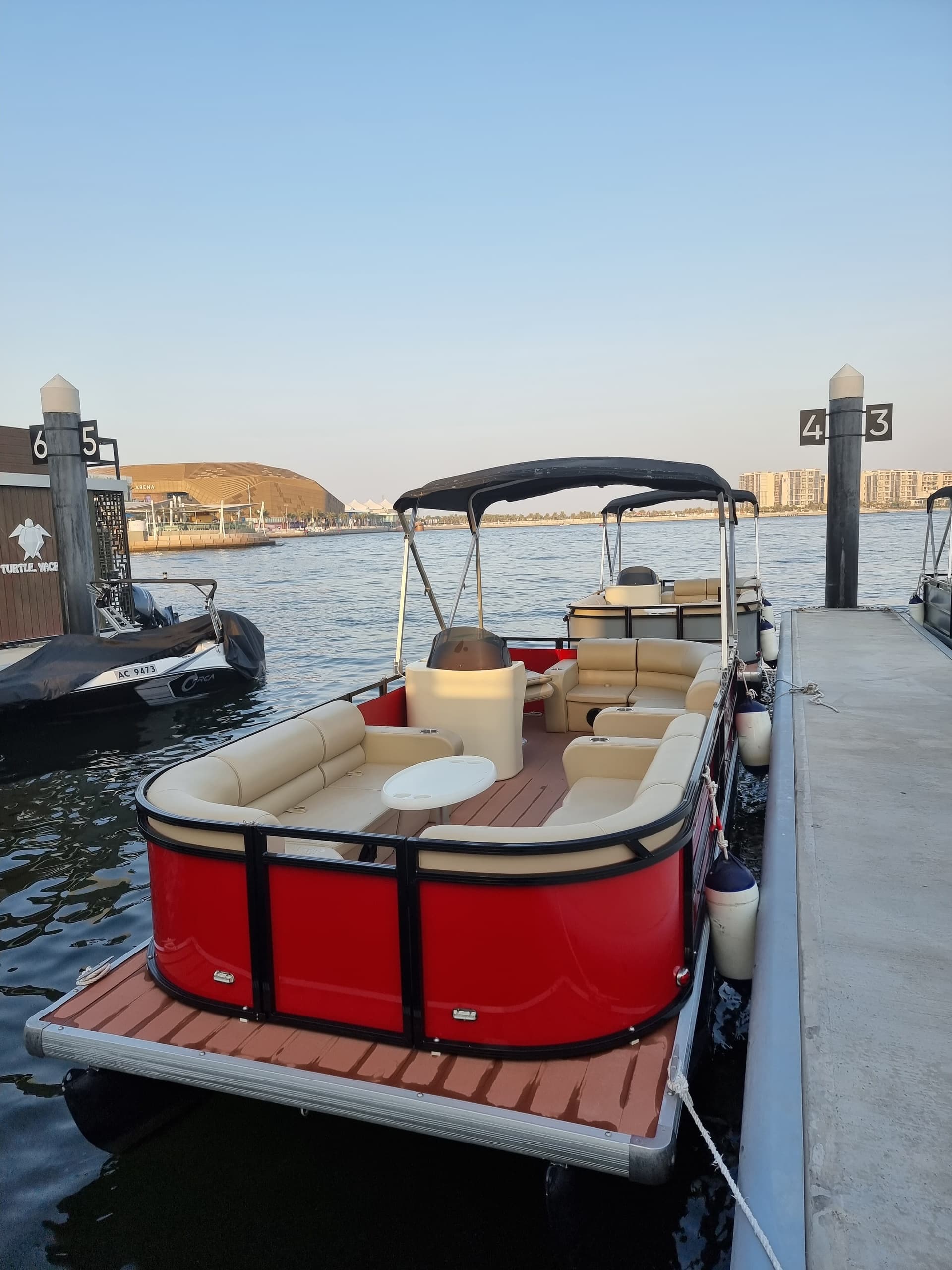 Cruise Abu Dhabi’s Yas Bay on a Scenic Pontoon Boat Adventure photo 2