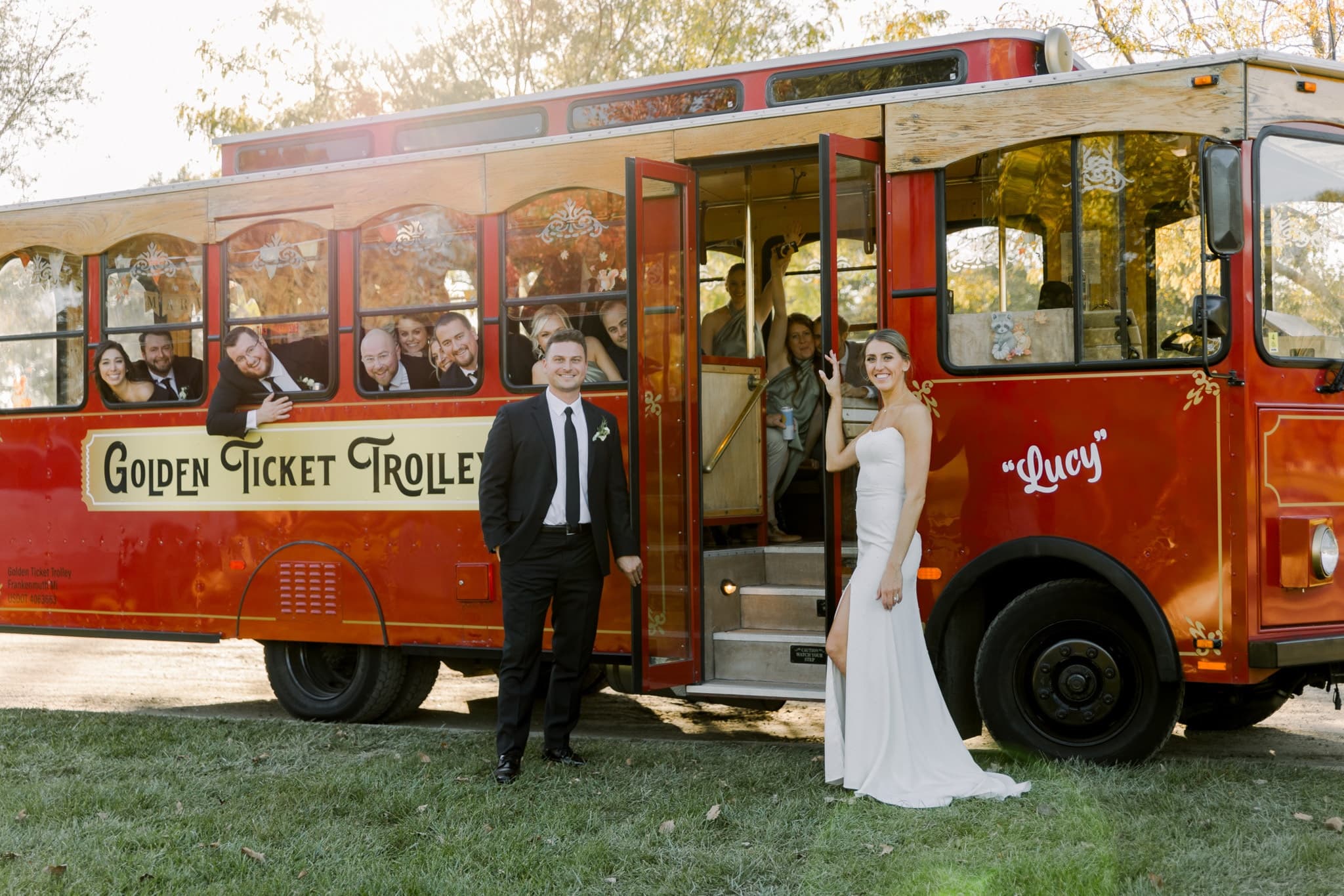 Golden Ticket Trolley fleet