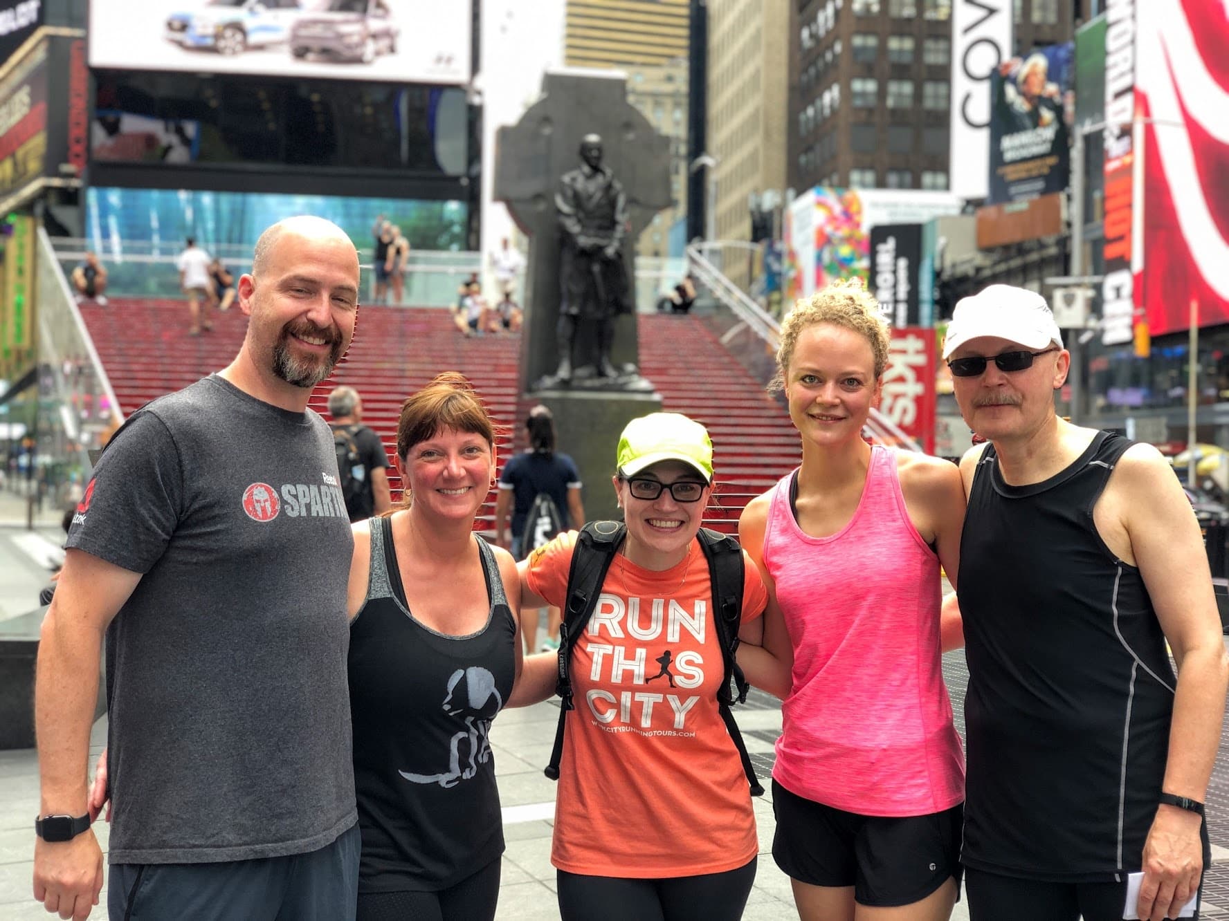 Running the Crossroads of the World with City Fit Tours NYC
