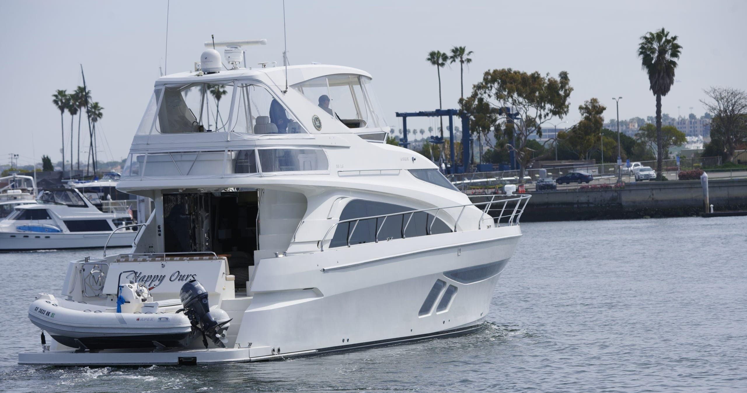 Half Day Adventure on a 55' Marquis Flybridge in Marina del Rey
