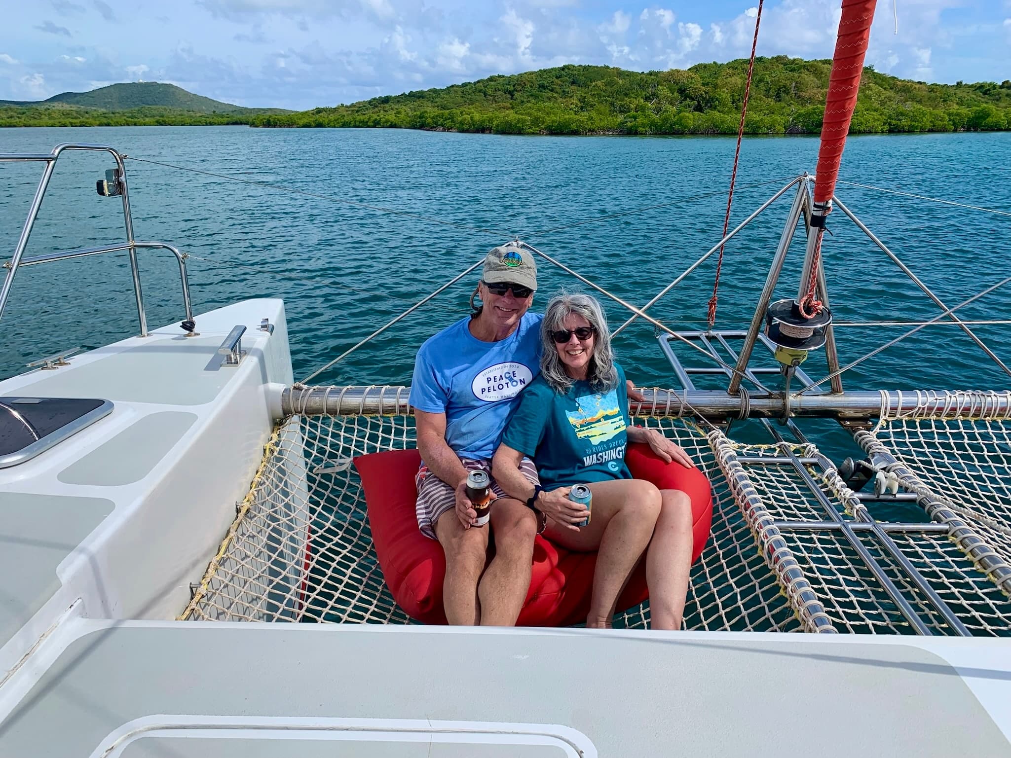 Vieques Catamaran team