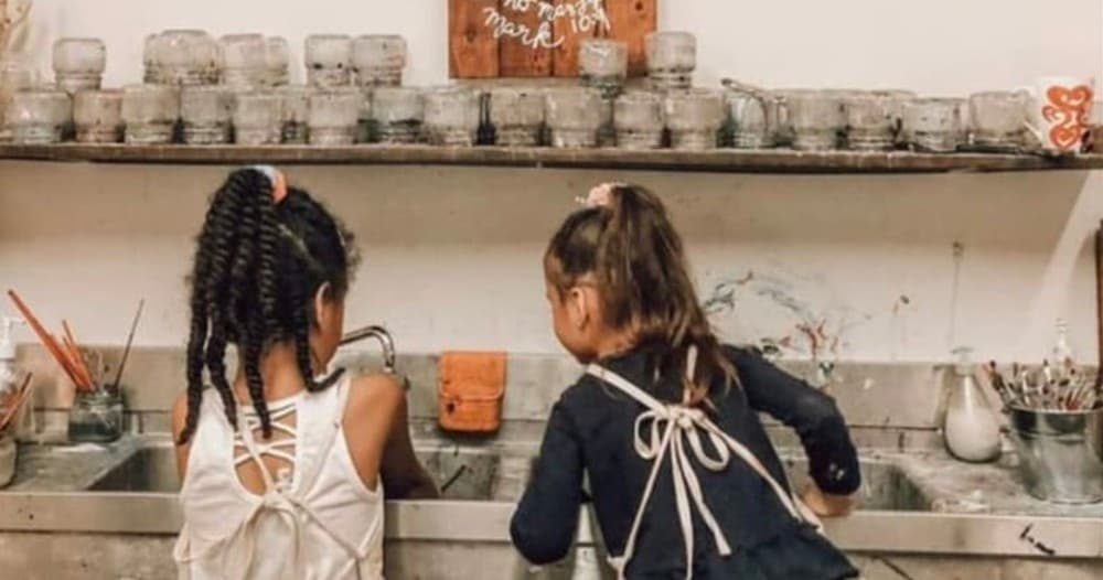 Pottery & Canvas Painting at Pipe & Palette in Plano