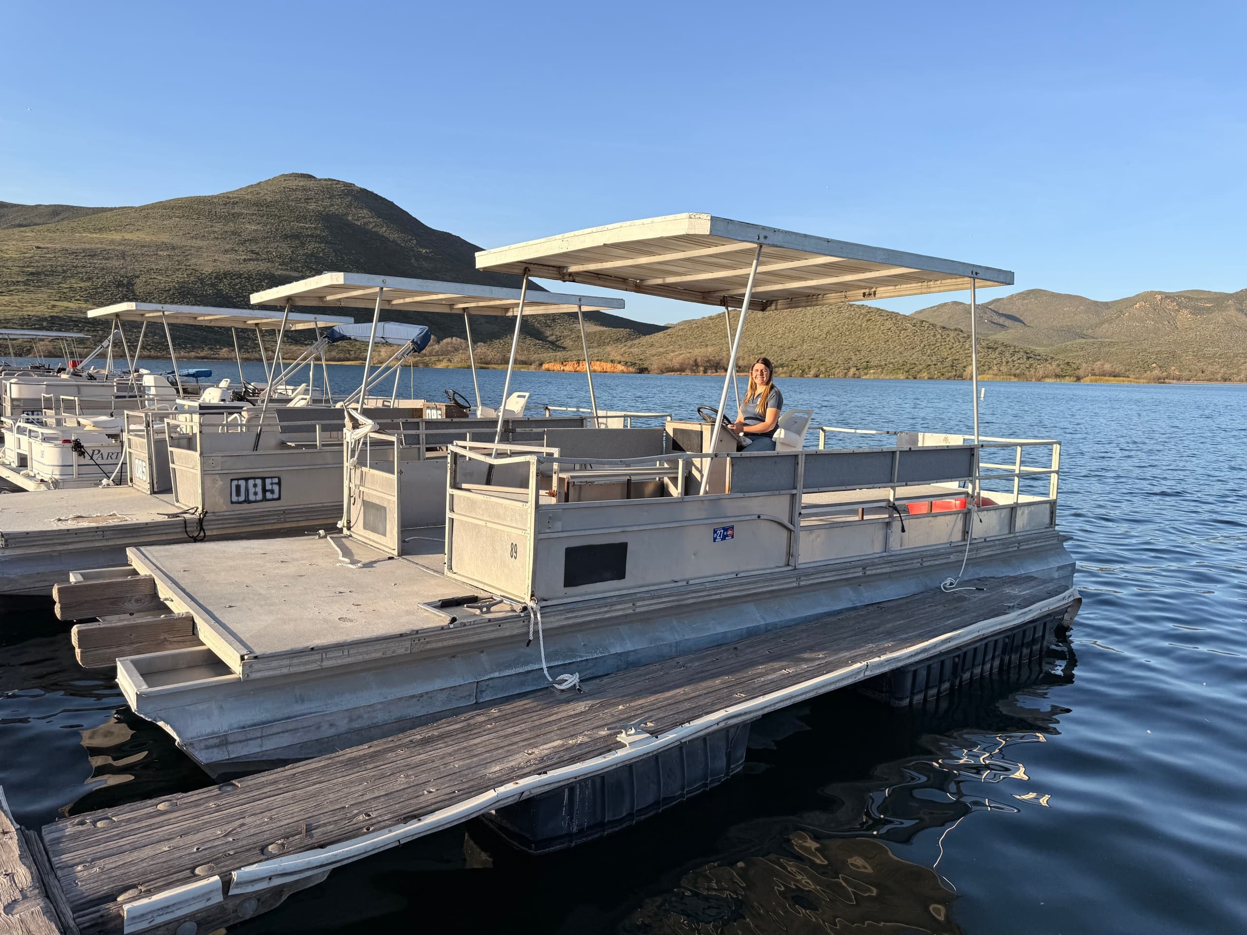 Standard Pontoon Rentals at Lake Skinner — Family-Friendly Boating in Winchester, CA
