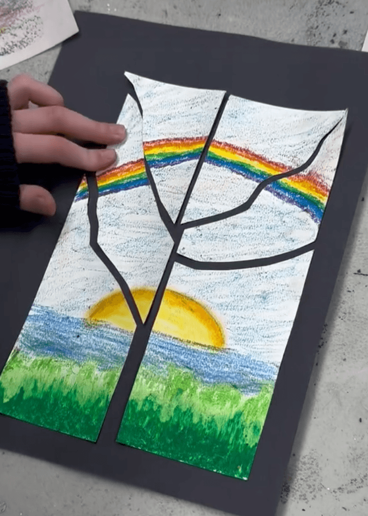 Family Art Day at Edward Hopper House: Shadows & Trees Workshop photo 1