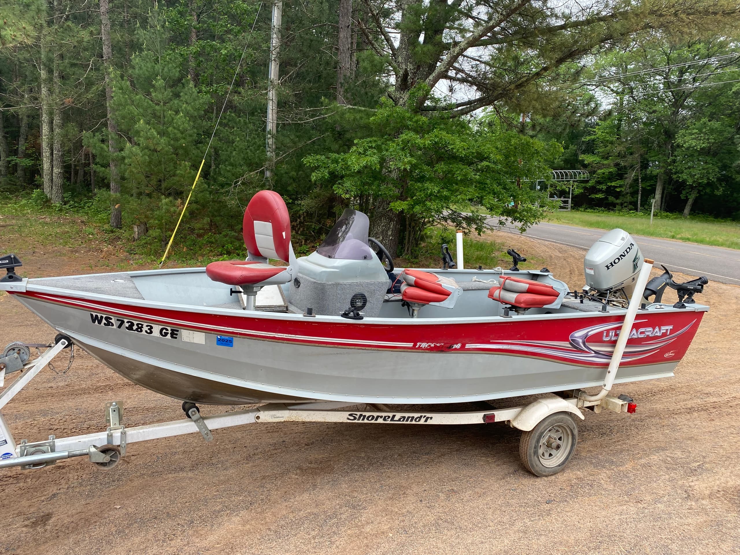 Red Ultracraft Adventure in Danbury, Wisconsin