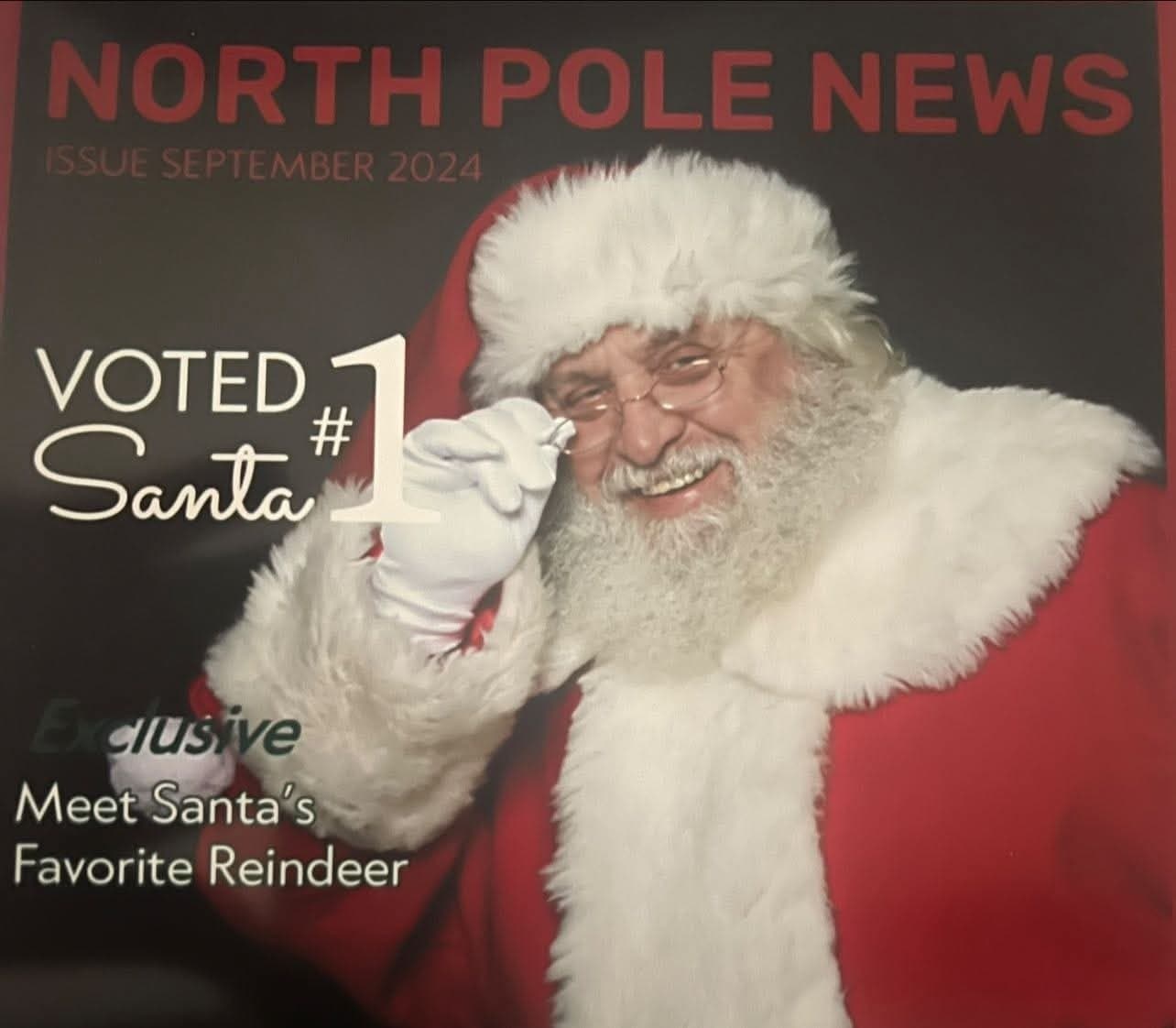 Christmas in July with Reindeer and Santa - Shortsville Library Fundraiser photo 1