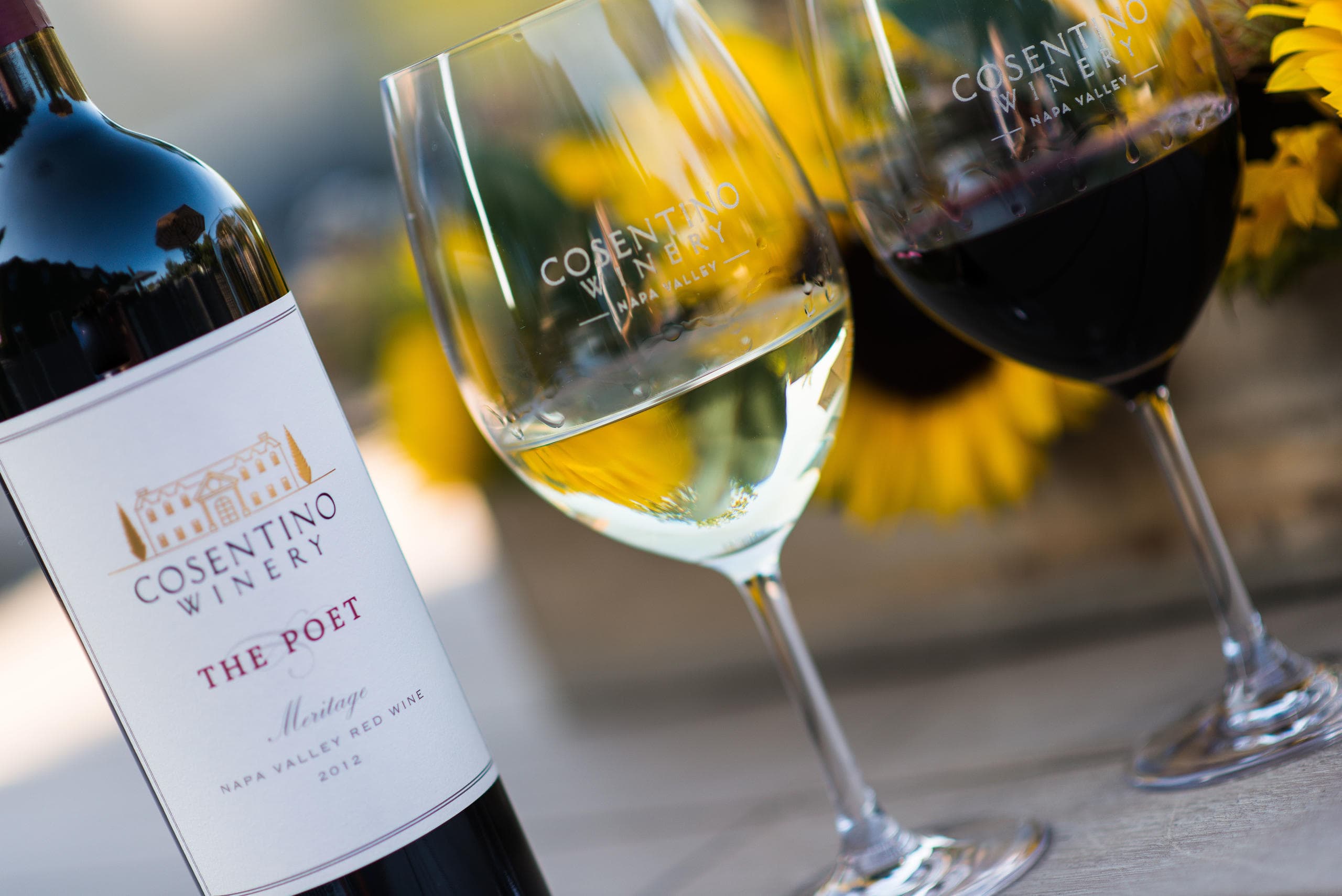 Personalized Wine Pickup at Cosentino Winery in Yountville