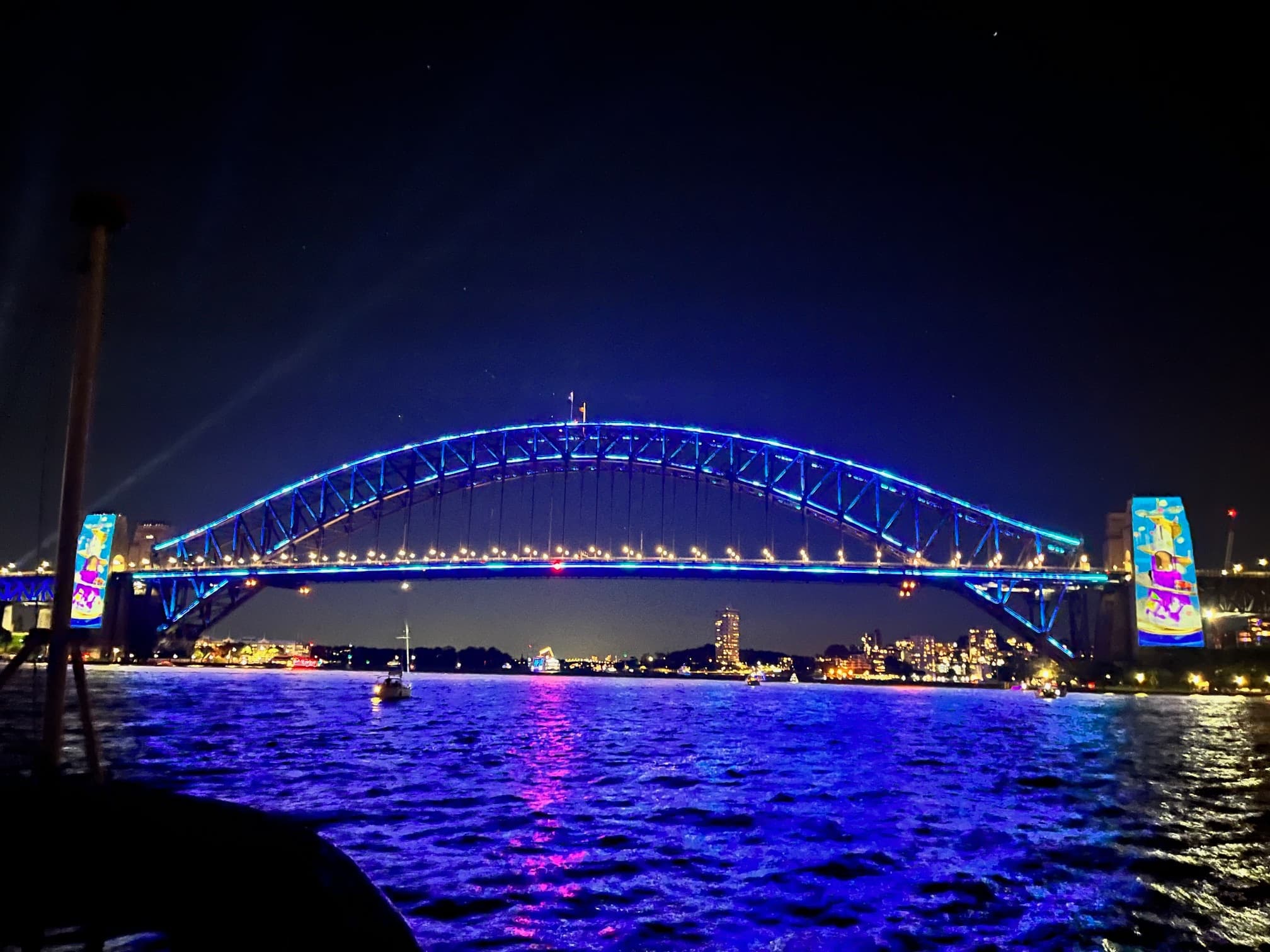 Night Lights and Live Music: Vivid Sydney Harbour Cruise Experience photo 1