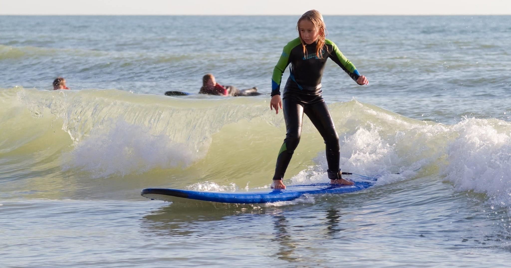 Water Activities: iSurf Mobile Surf School at Compton Beach