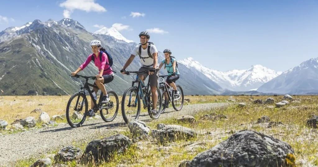 Scenic Helicopter Flight & Cycle Transfer with Southern Lakes Helicopters