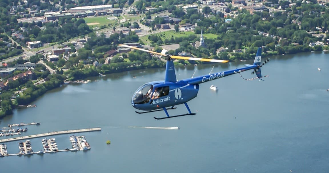 Aerial Journeys with Helicraft in Saint-Hubert, Quebec