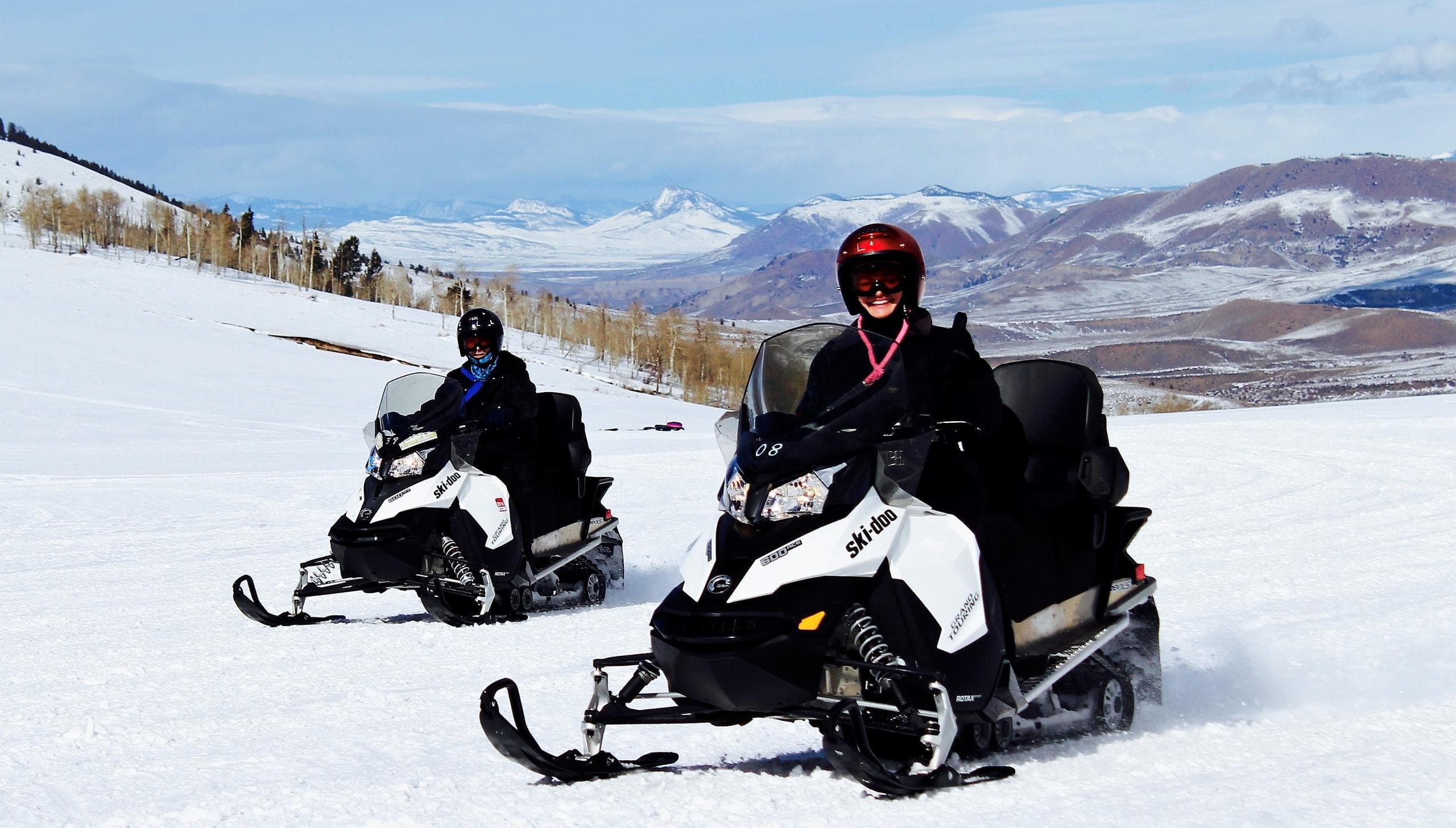 Scenic Snowmobiling & Snow Tubing in Heeney, Colorado