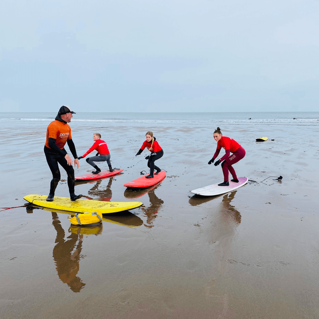 Improver Surf Lessons at Dexter’s Surf Shop, Scarborough