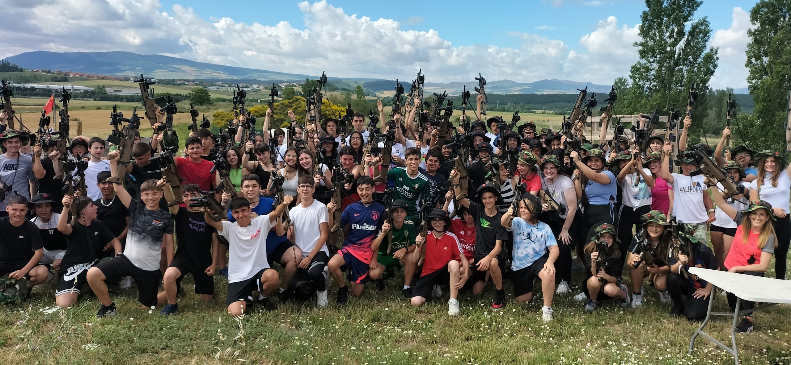 Paintball Navarra fleet
