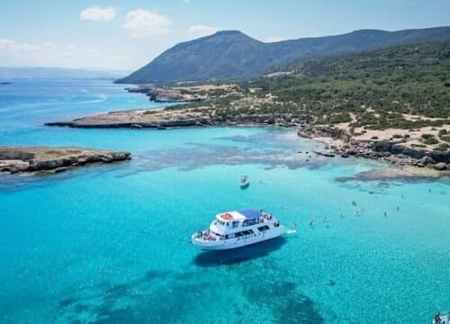 Blue Lagoon Jeep and Swim: Exploring Akamas Sea Caves from Pafos
