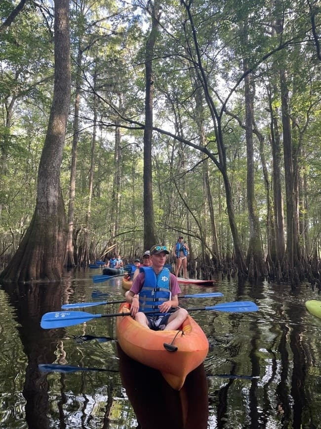 Paddle Adventure at Manatee Springs in Chiefland, Florida