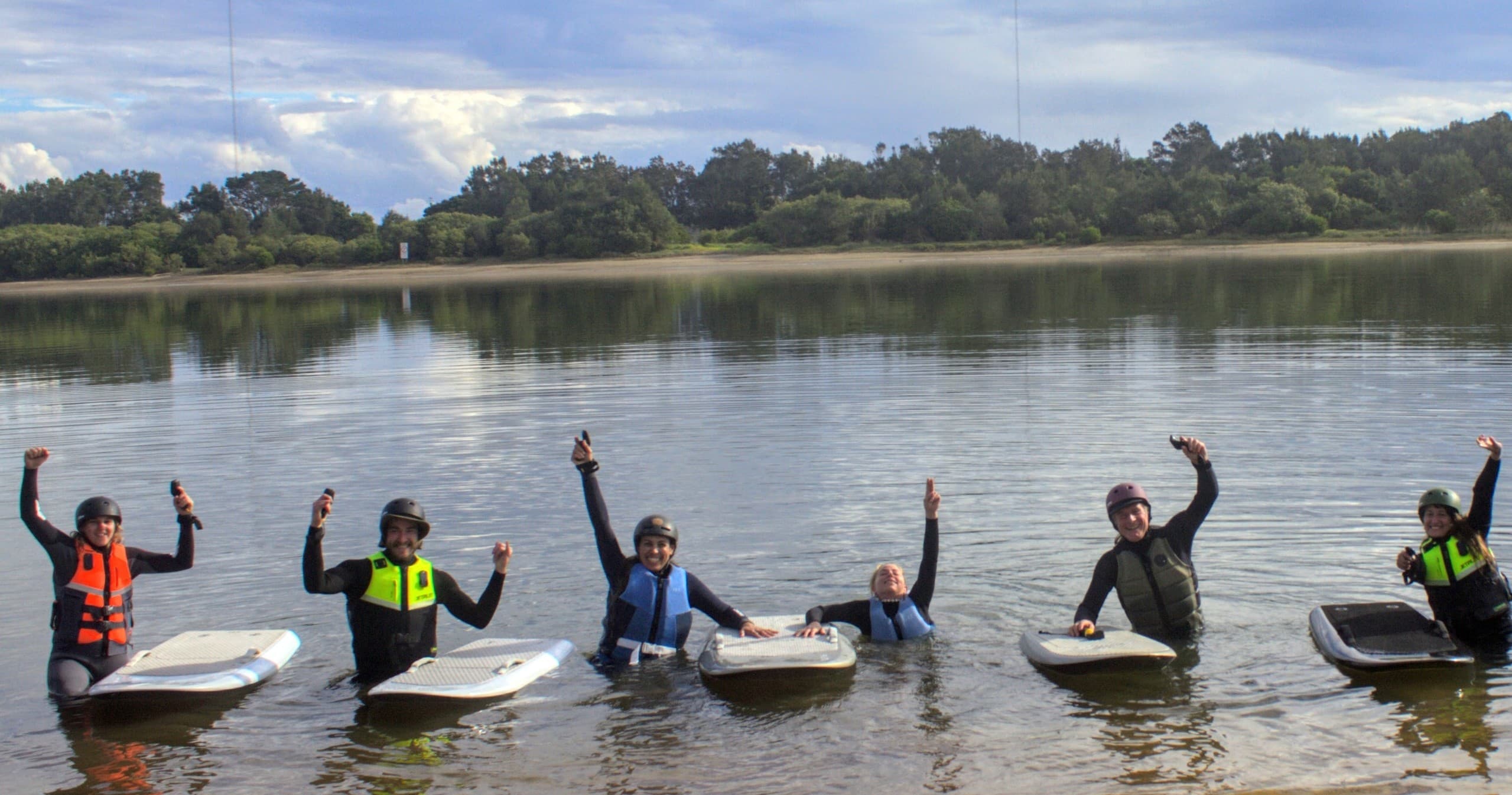 Fliteboarding Adventure with OzFoiling in Urunga NSW