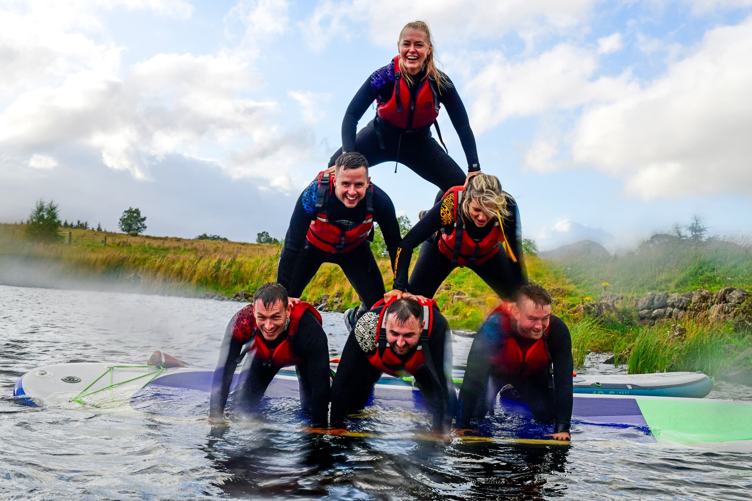 Stand Up Paddle Boarding at West End Adventure, Glasgow