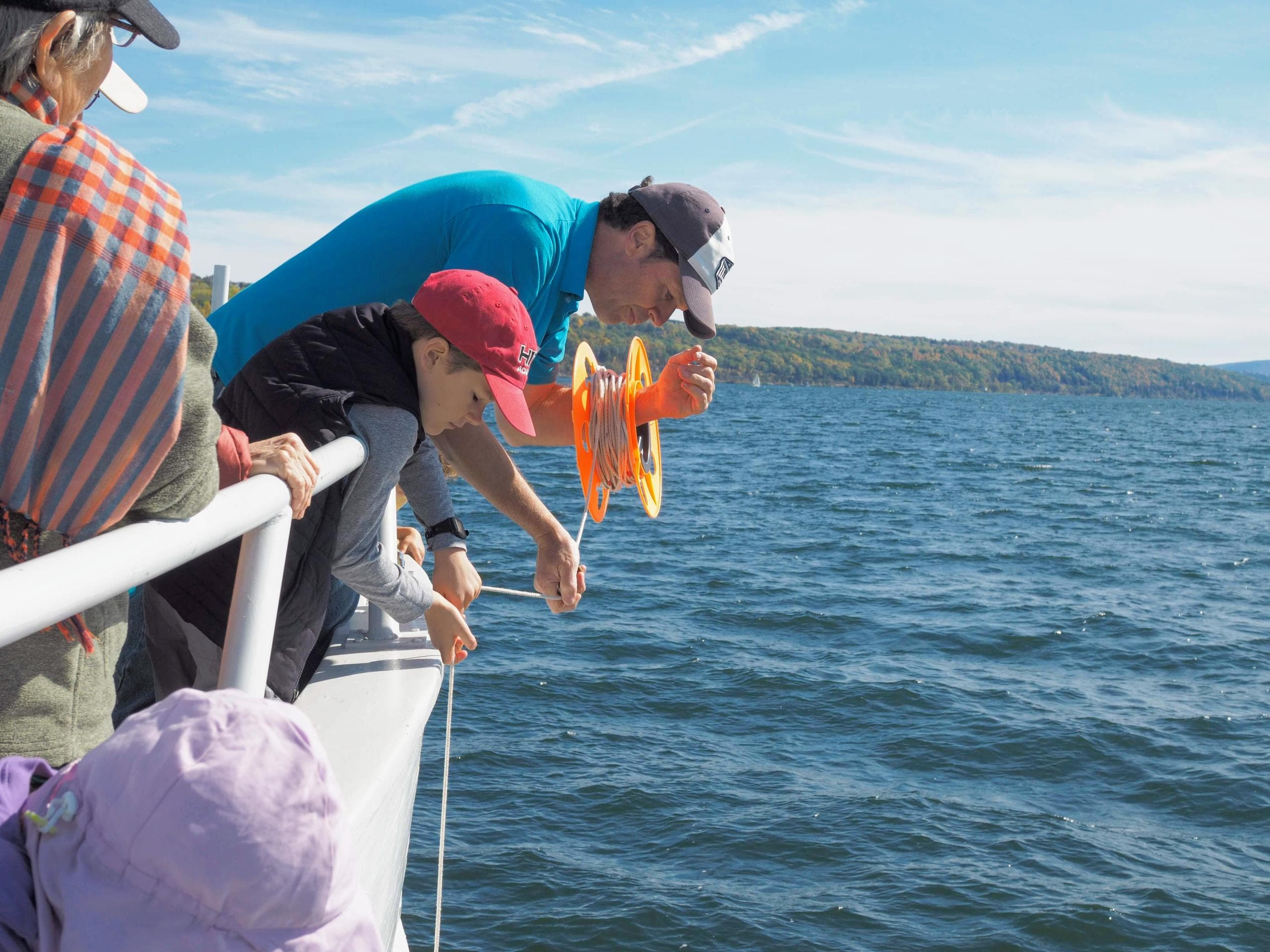 Lake Monitoring Cruise with Discover Cayuga Lake in Ithaca